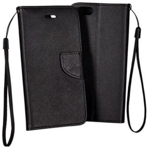 Husă carte Fancy Iphone 16 (6,1") Neagră