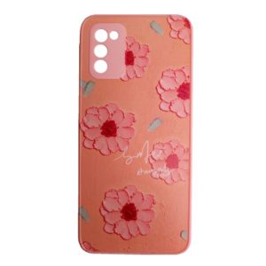 Husă colorată Samsung Galaxy A73 5G Flori Roz