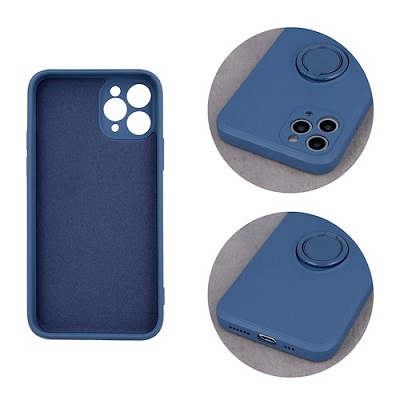 Husă cu prindere Iphone 14 Pro Max (6,7") Blue Finger Grip - imagine 3