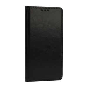 Husa carte Smart Huawei P30 Lite Piele Neagra