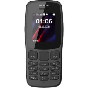 Telefon Nokia 106 Dual SIM 1,8" 2G Dark Grey TA-1114 non EU spec