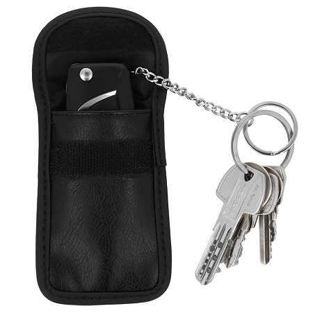 Husă Chei Masină Piele RFID - imagine 2