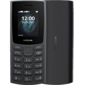 Telefon Nokia 105 (2023) Dual SIM 1,77" 2G Charcoal TA-1557 non EU spec