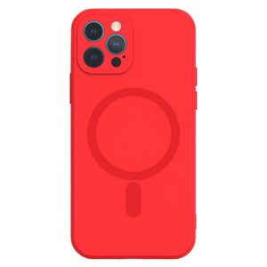 Husă silicon Iphone 13 (6,1") Red Magsafe