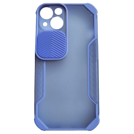 Husă protectie cameră Iphone 13 (6,1") Purple Transparent