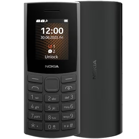 Telefon Nokia 105 4G (2023) Dual SIM 1,8" 4G Charcoal TA-1551