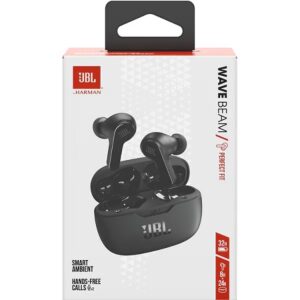 Casti Bluetooth JBL Wave BEAM TWS Black