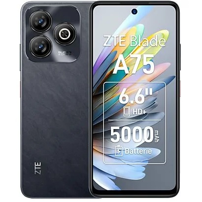 Telefon Zte Blade A75 Dual SIM 6,6" 256GB 14(4+10)GB RAM 4G Basalt Black