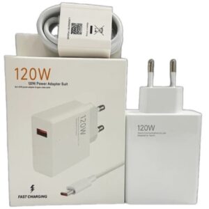 Incarcator Fast Charger Tableta/Notebook USB+Cablu Date USB - Type-C 120W