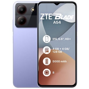 Telefon Zte Blade A54 Dual SIM 6,6" 64GB 8(4+4)GB RAM 4G Lilac