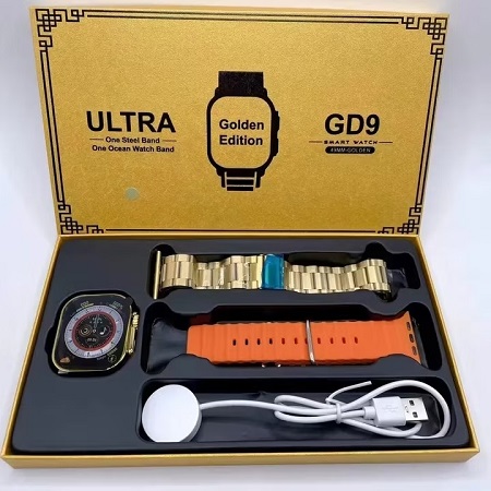 Ceas Smart GD9 ULTRA + Curea de schimb
