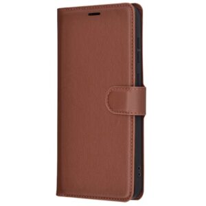 Husă carte Fancy Xiaomi Redmi A5/Poco C71 Maro Inchis