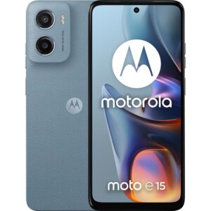 Telefon Motorola Moto E15 Dual SIM 6,67"  64GB 2GB RAM 4G Misty Blue