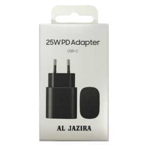 Adaptor Retea Fast Charger 25W, port Type-C, fara cablu negru