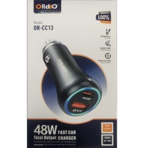 Incarcator Auto USB 18W + USB-C 30W Ordeo OR-CC13
